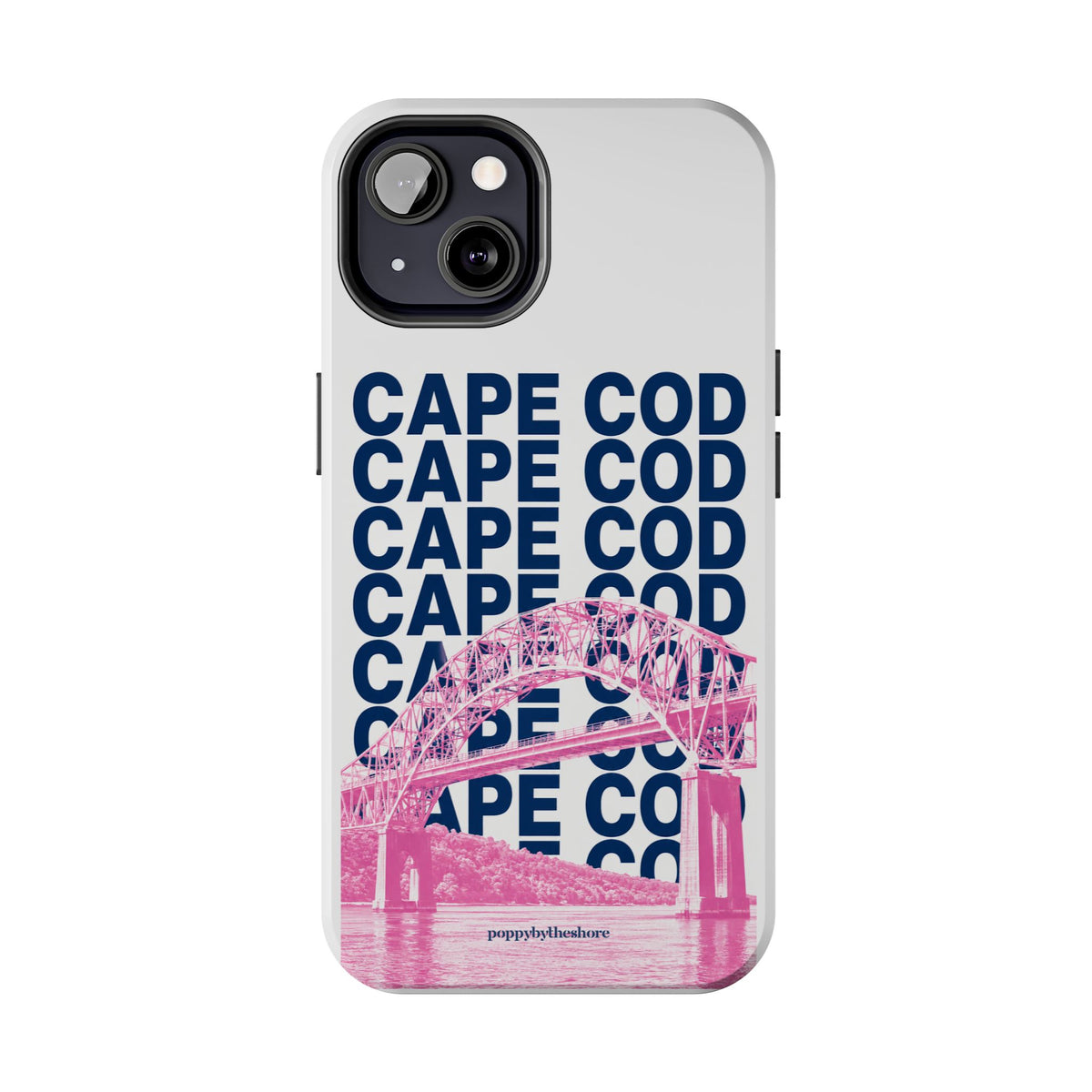 Poppy Over the Bridge Phone Case
