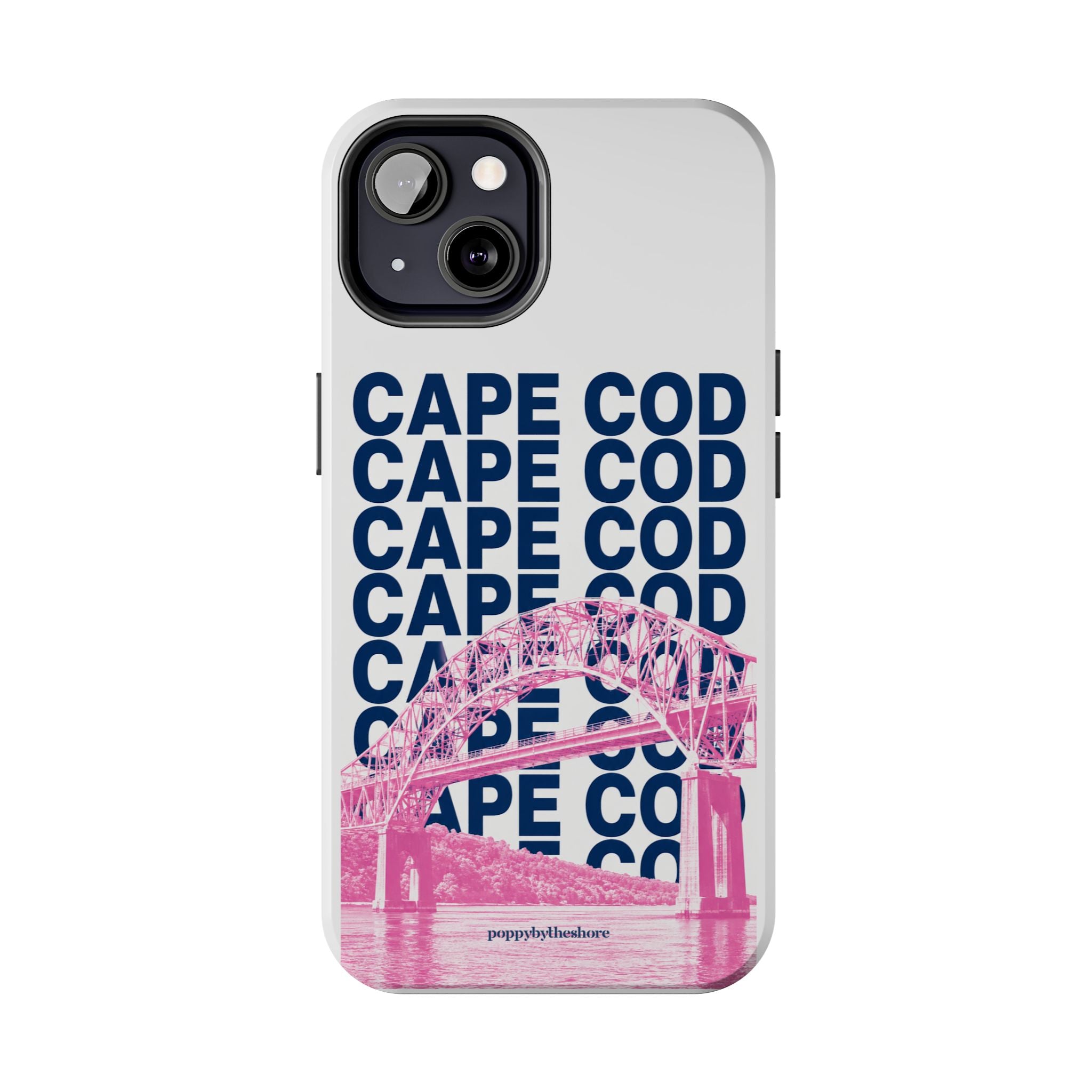 Poppy Over the Bridge Phone Case