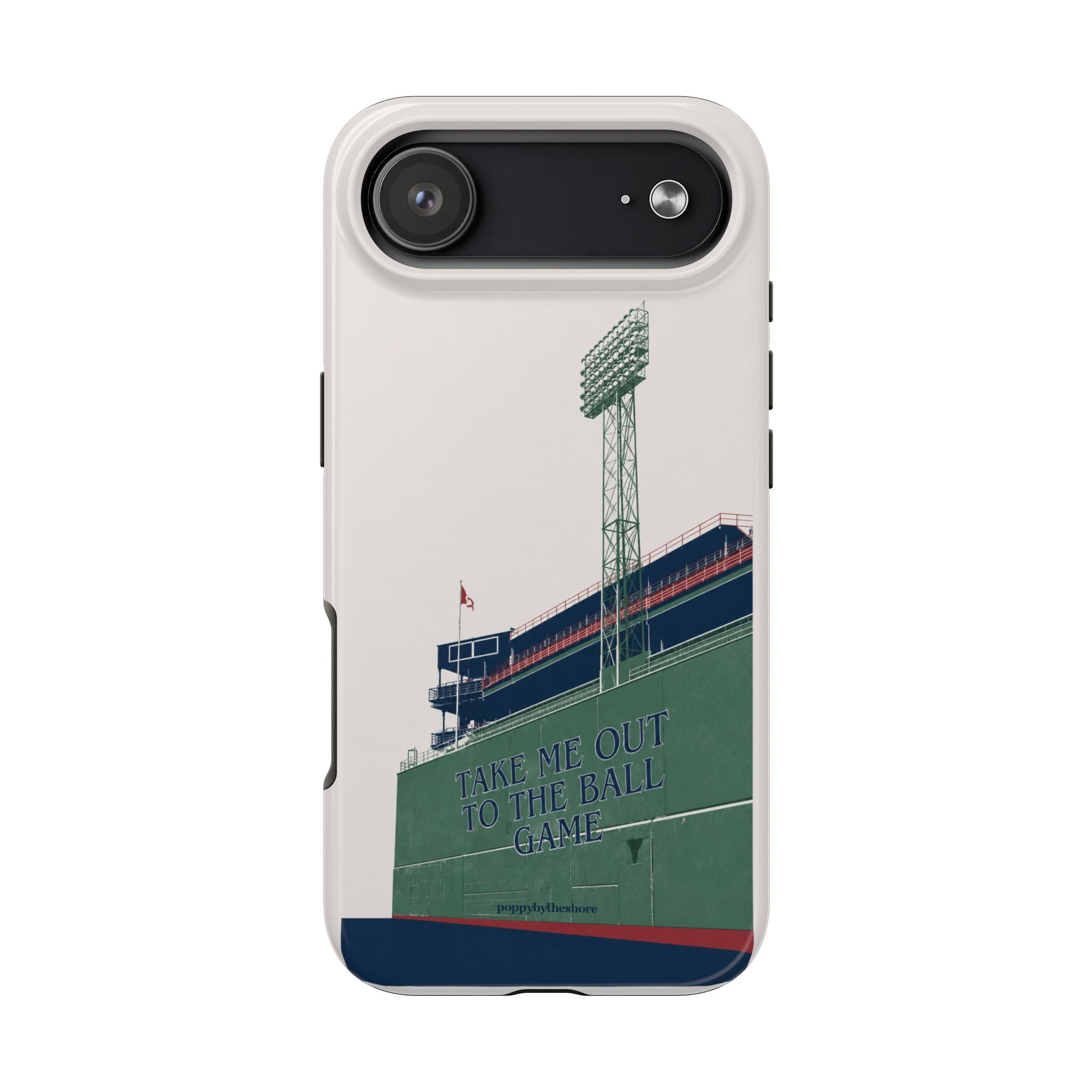 Poppy at the Ballpark Phone Case