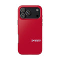 MDW Poppy Minimalist Red Phone Case