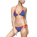 Poppy Striped Lobster Bikini