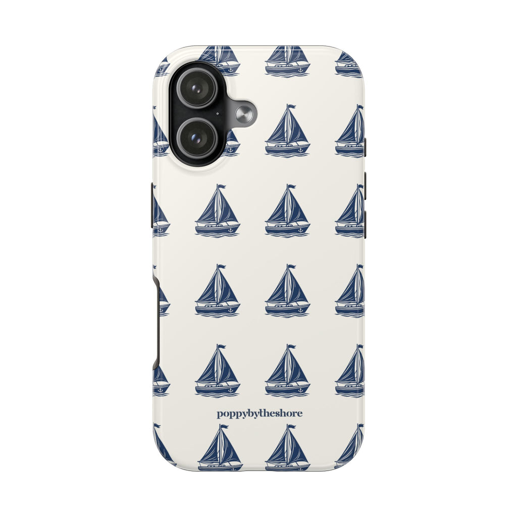 Poppy Sailboat Phone Case