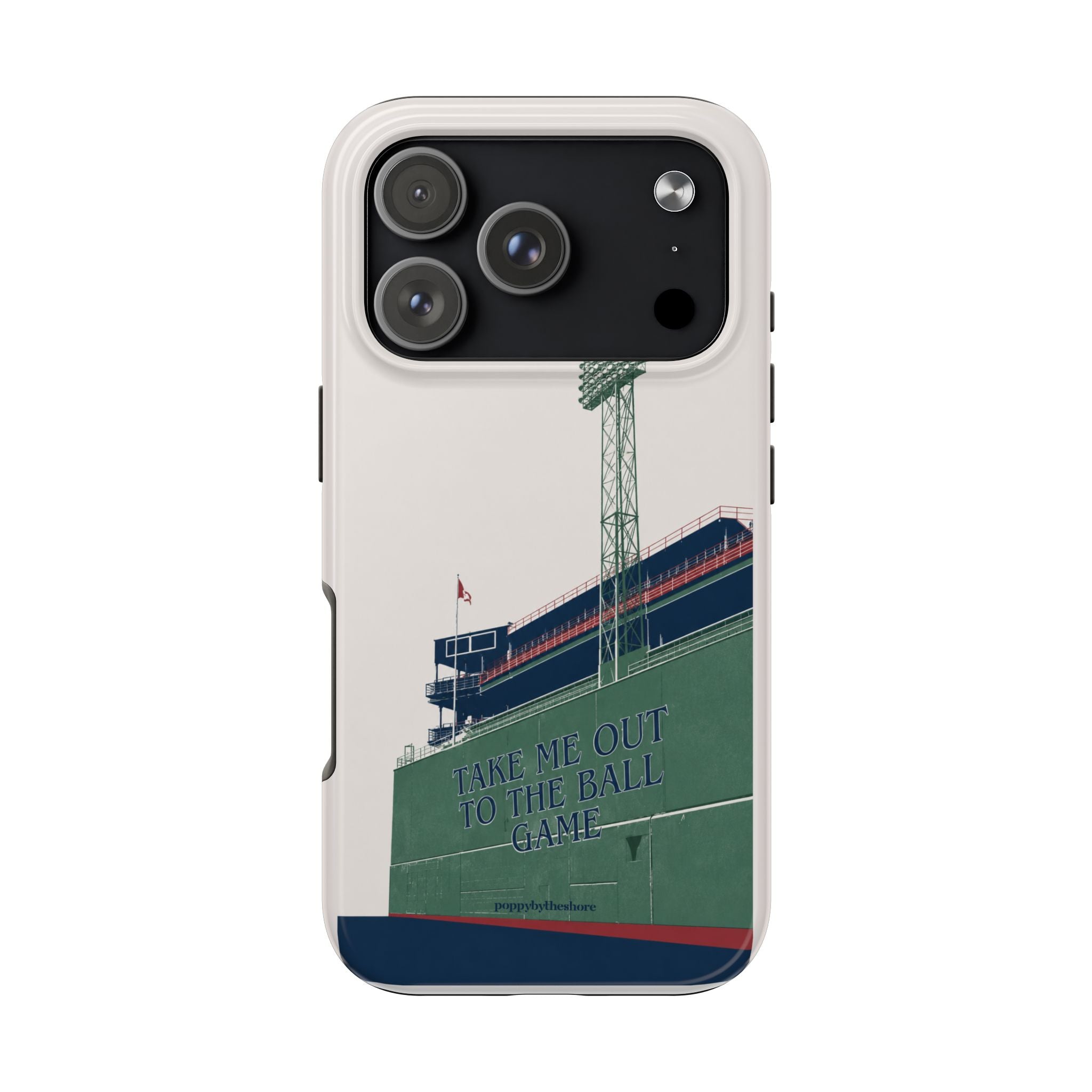 Poppy at the Ballpark Phone Case