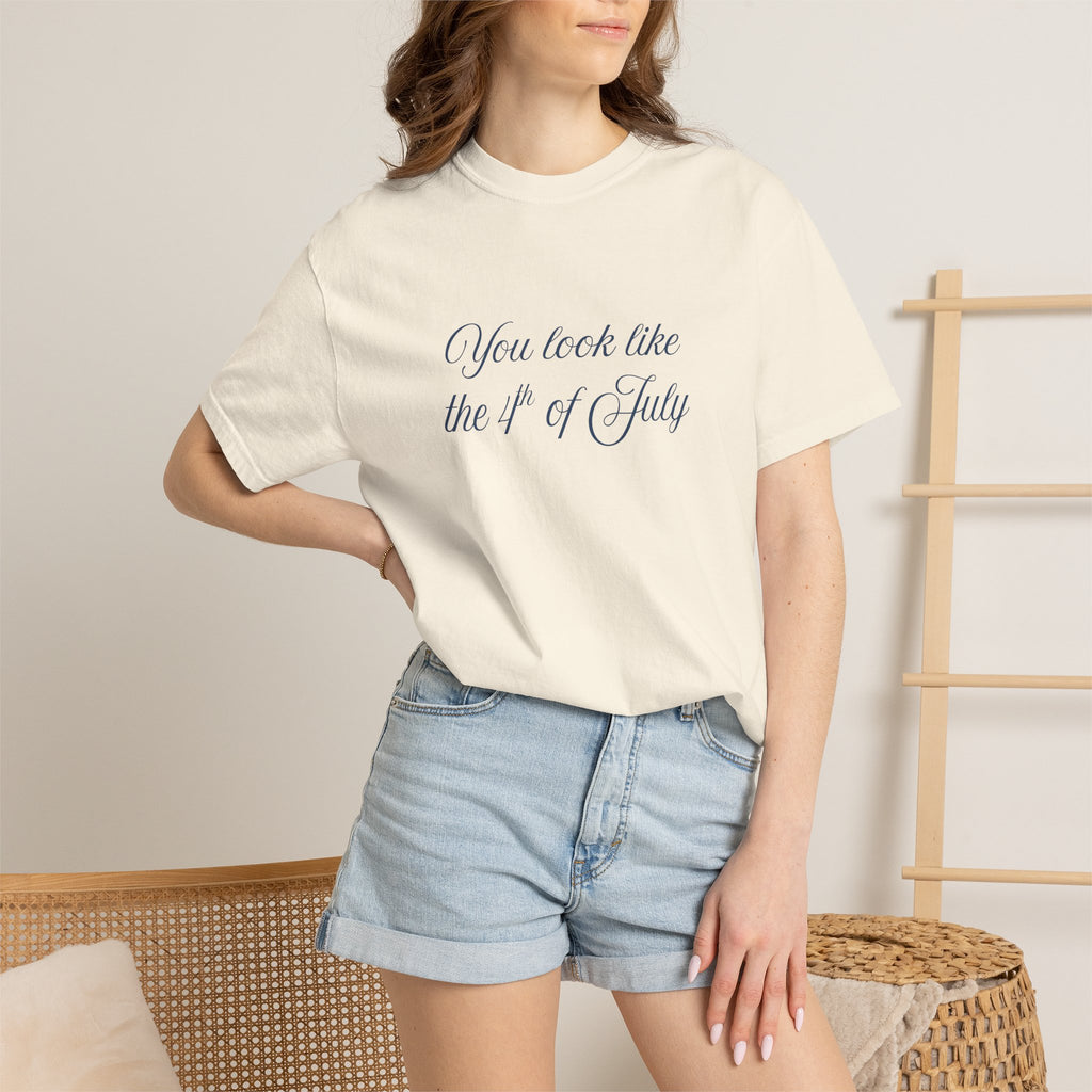 Hot Dogs Love Poppy Tee