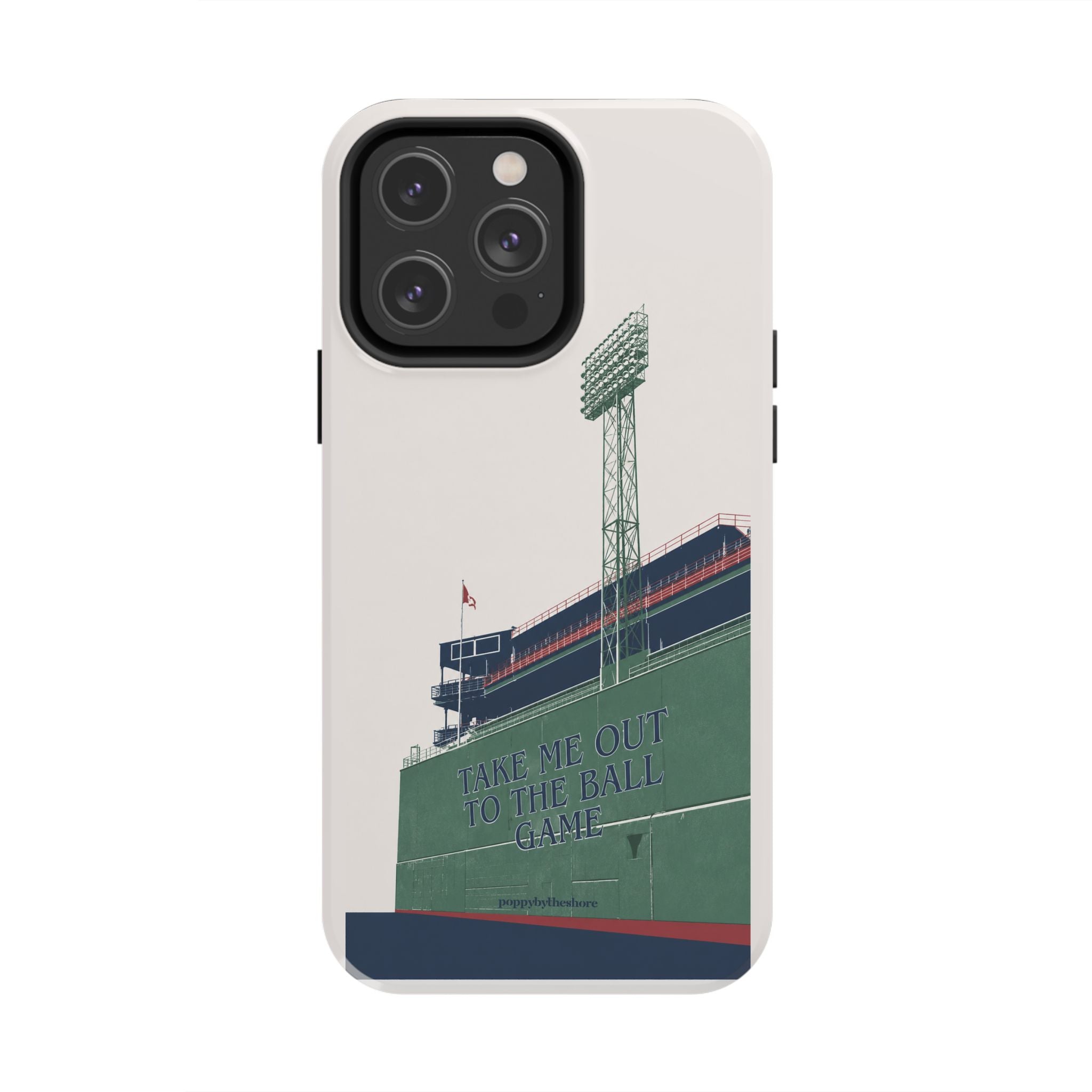 Poppy at the Ballpark Phone Case