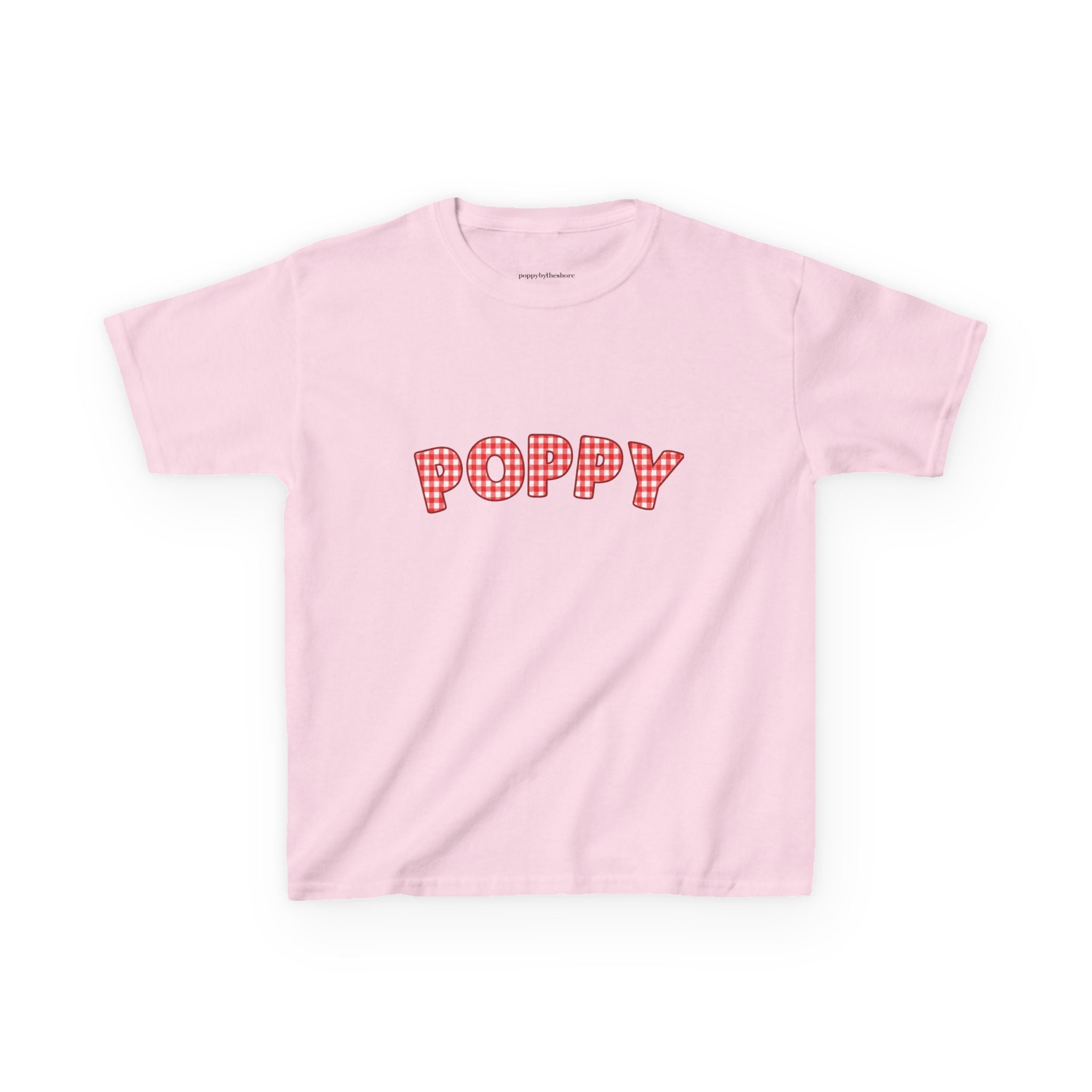 MDW Poppy Tots Red Gingham Tee