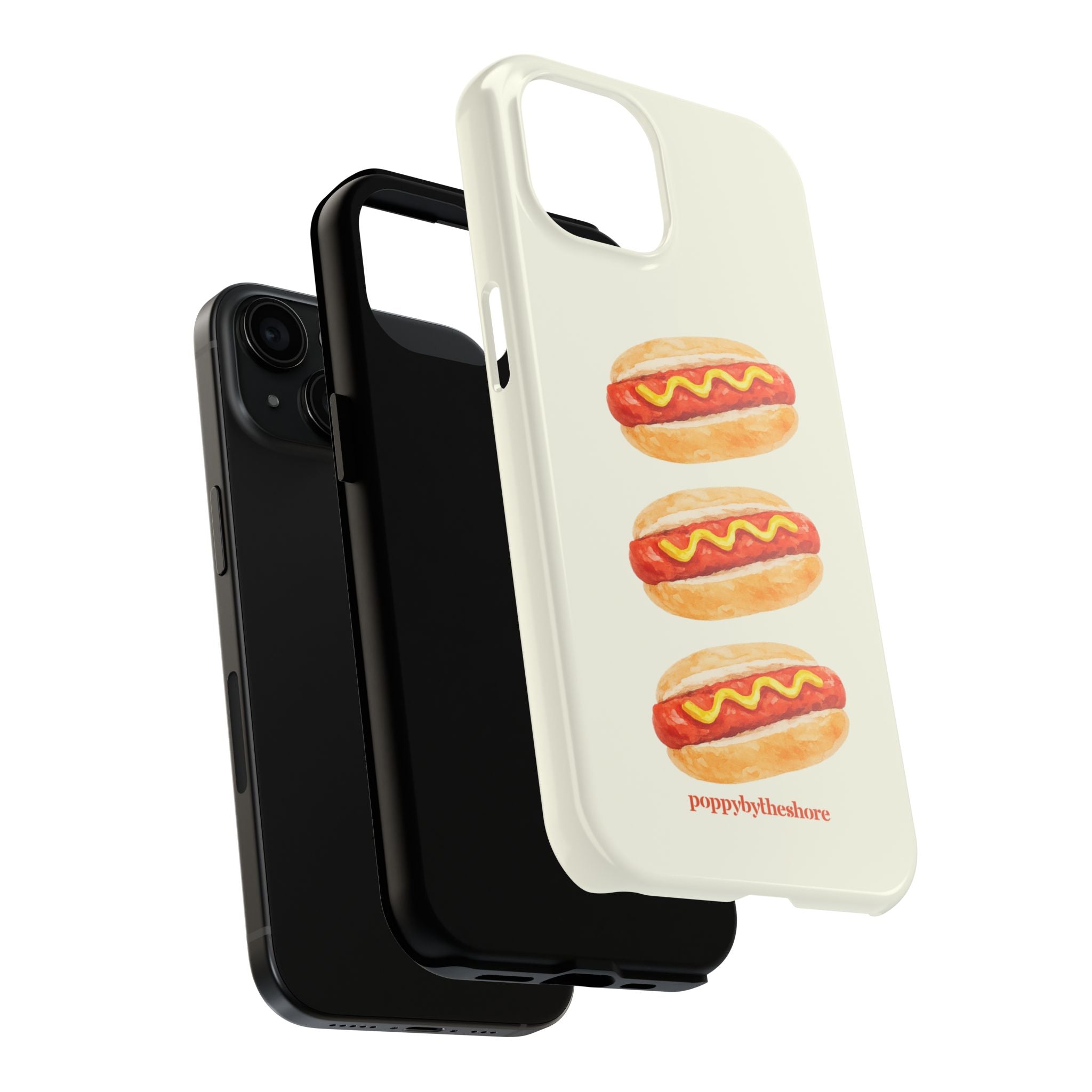 Poppy Hot Dog Phone Case