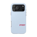MDW Poppy Minimalist Light Blue Phone Case