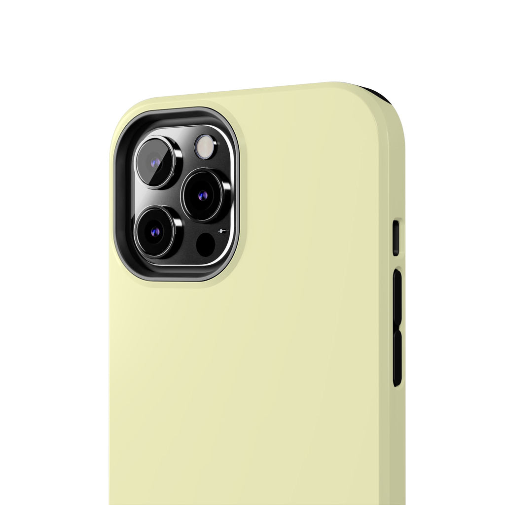 Poppy "Oar"iginals Minimalist Light Yellow Phone Case