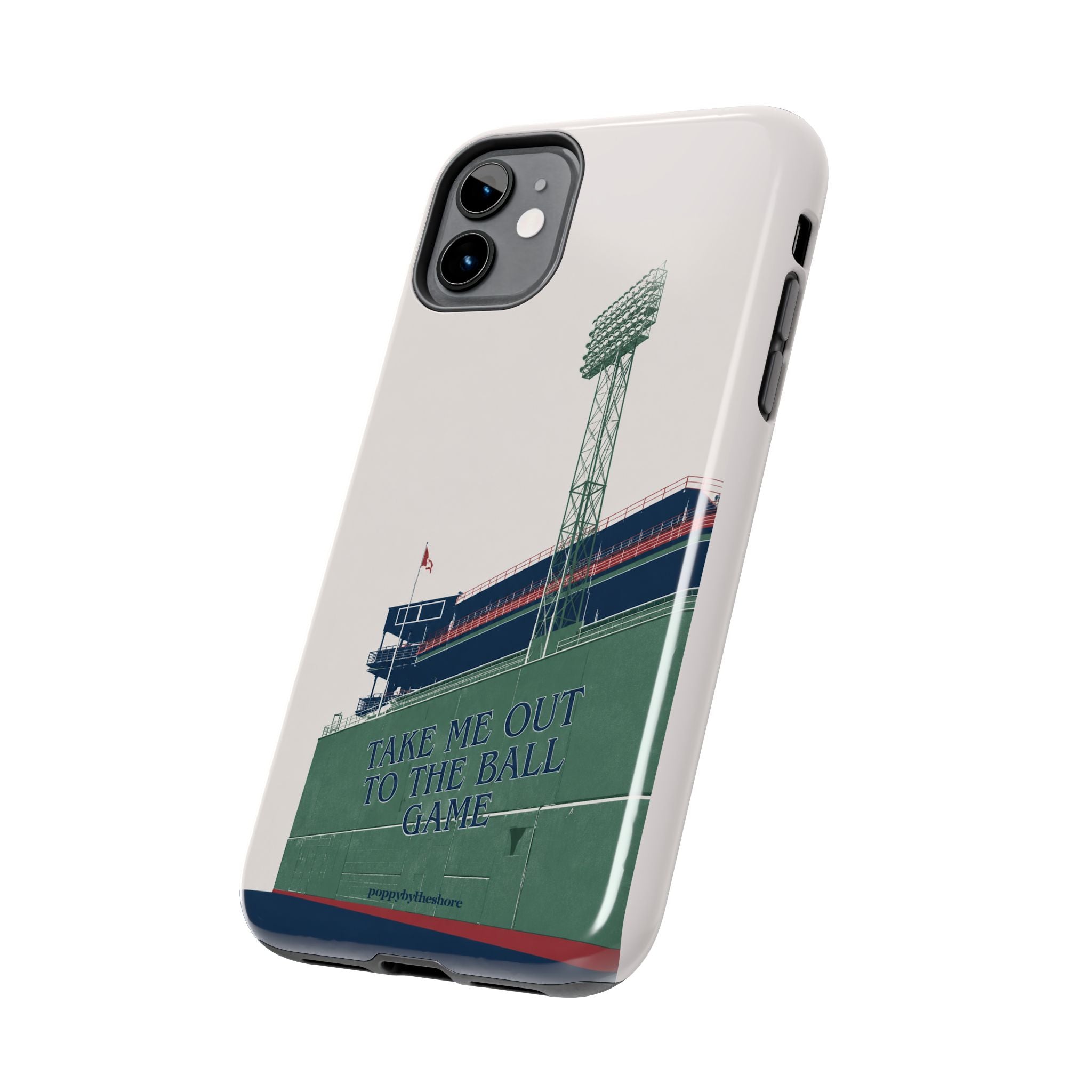 Poppy at the Ballpark Phone Case