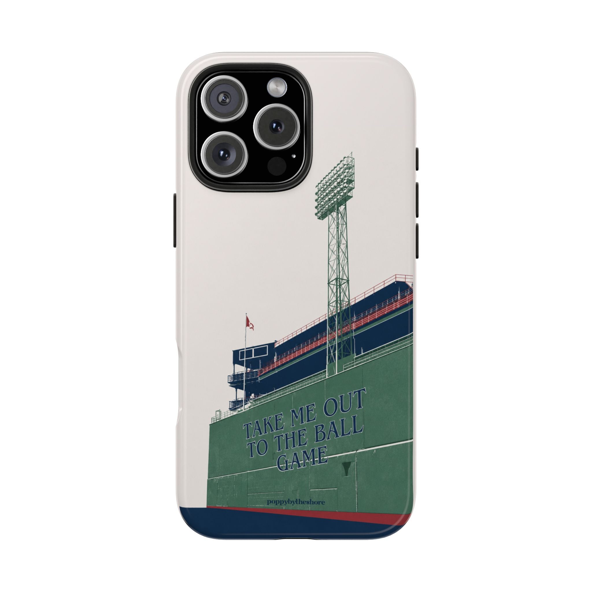 Poppy at the Ballpark Phone Case