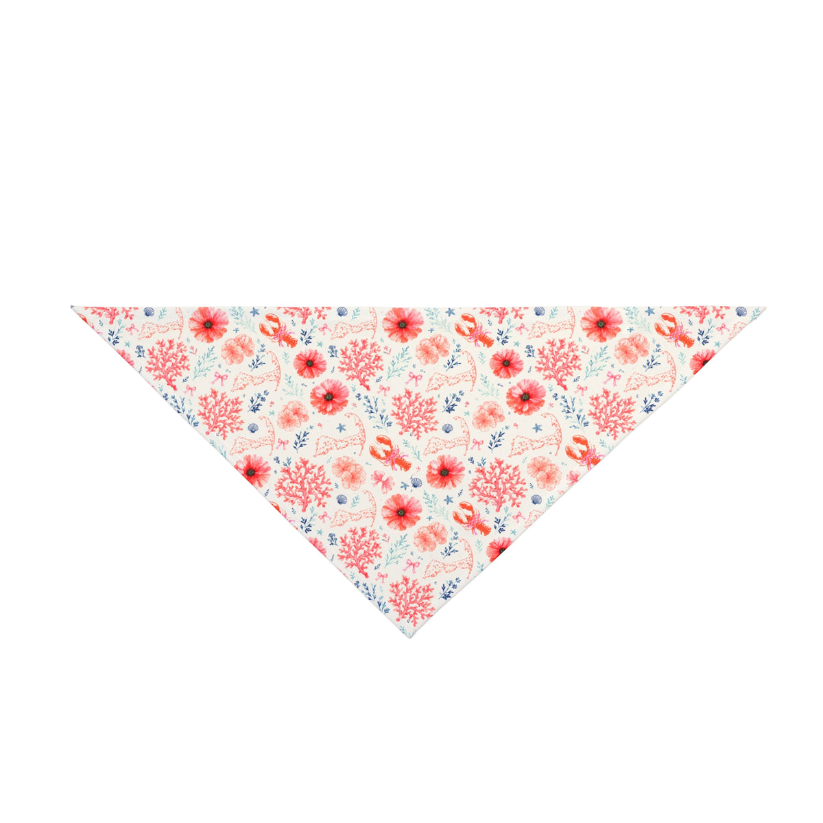 Poppy On Cape Print Dog Bandana