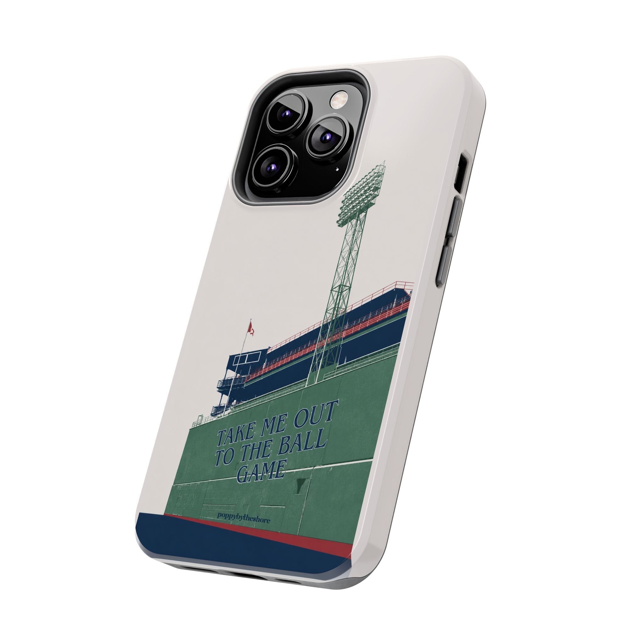 Poppy at the Ballpark Phone Case