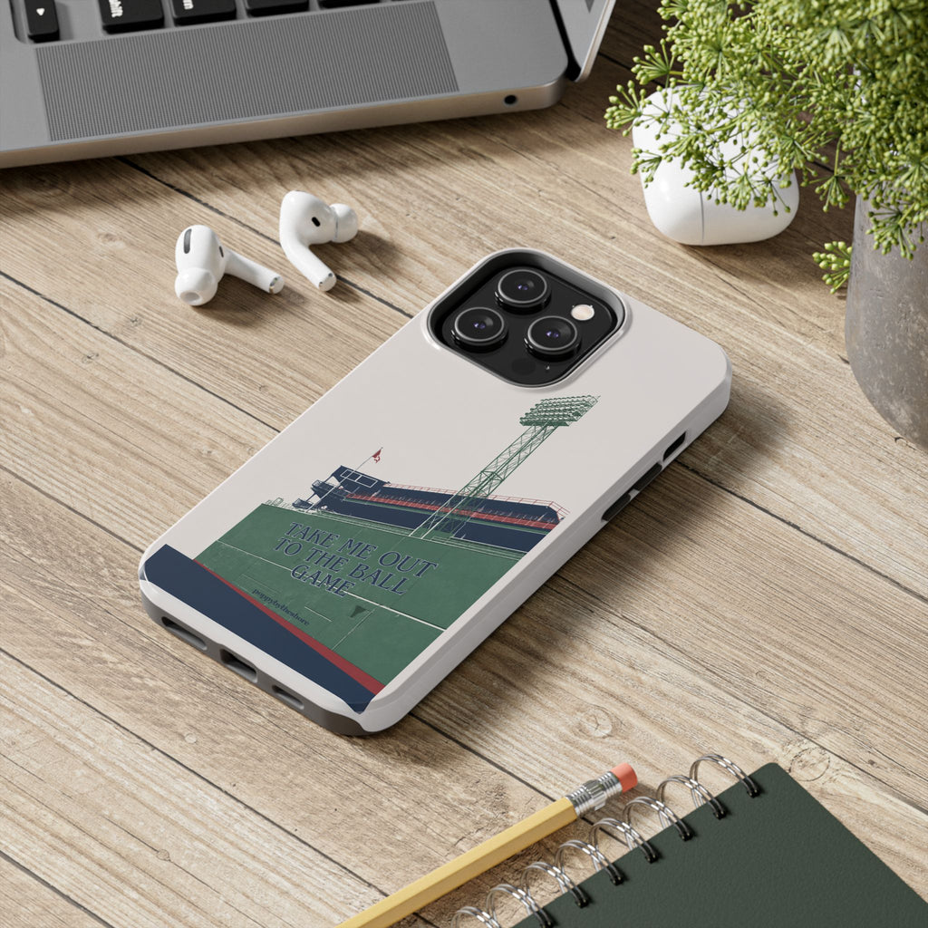 Poppy at the Ballpark Phone Case