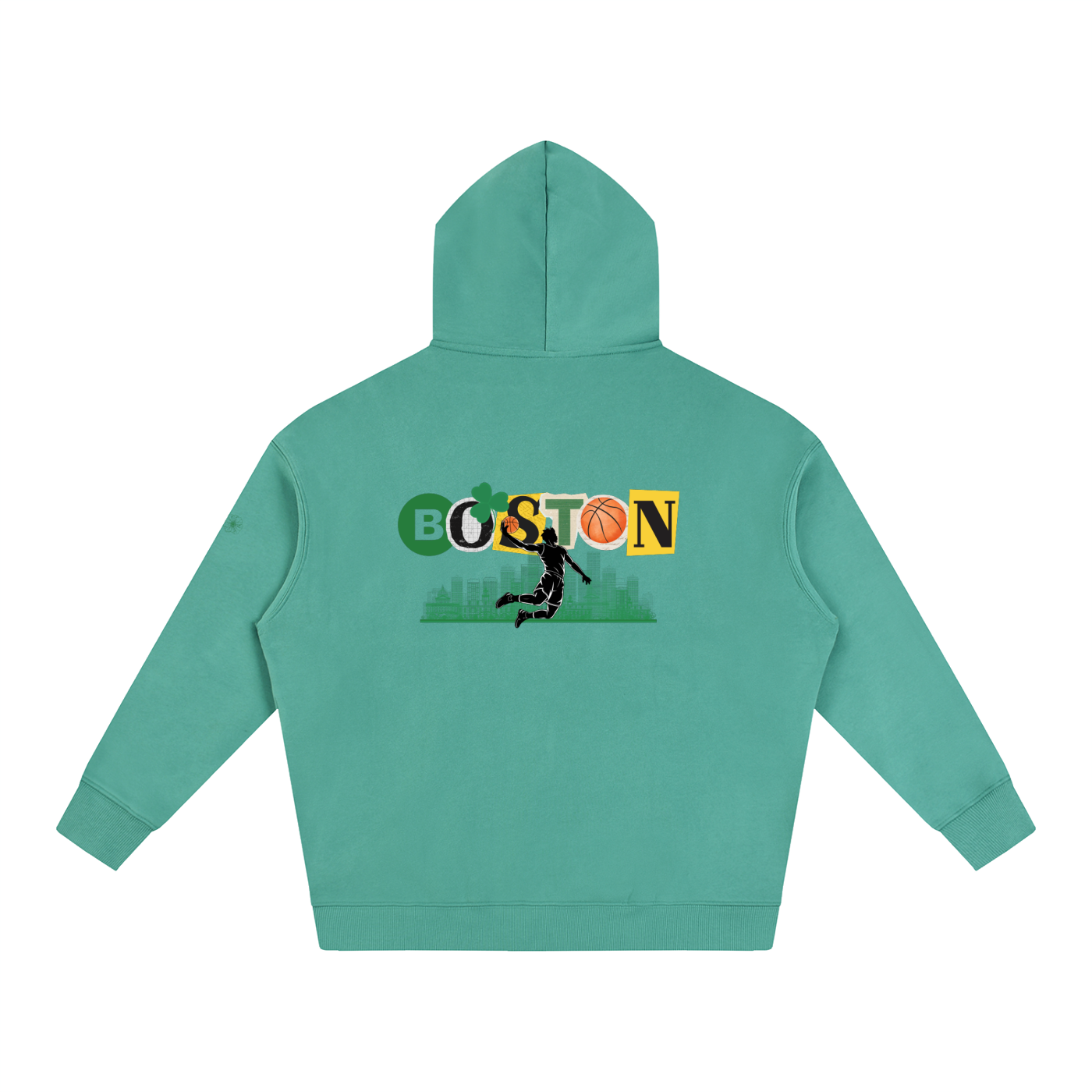 Poppy Bleed Green Hoodie