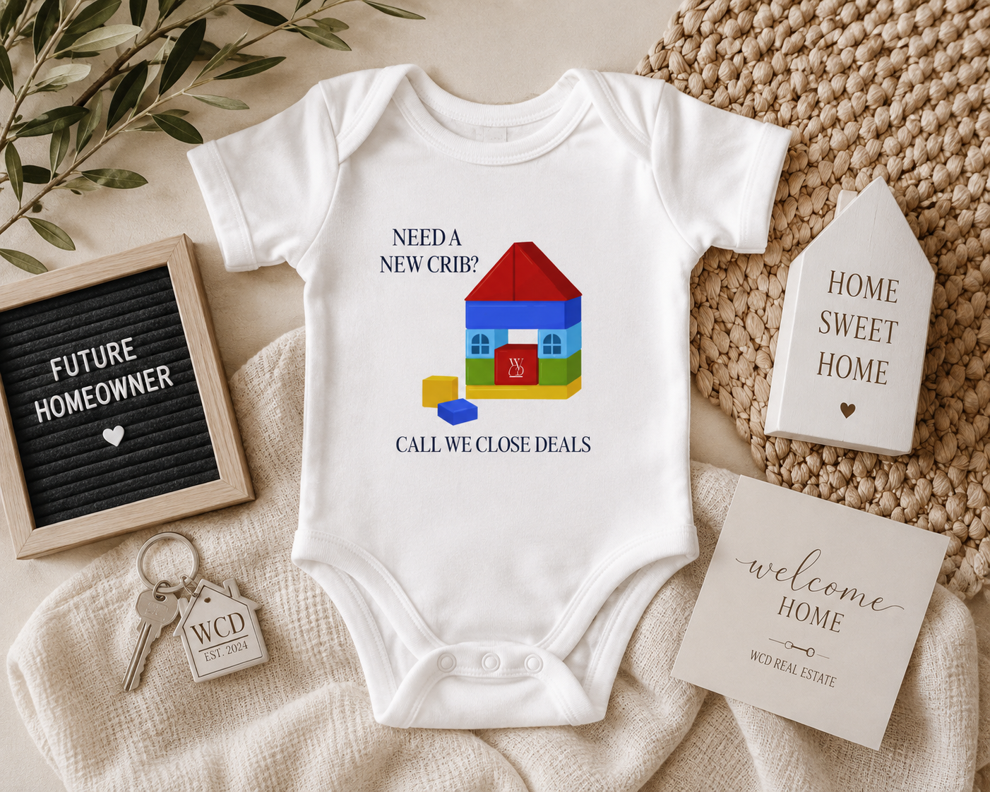 The First-Time Homebuyer Bodysuit