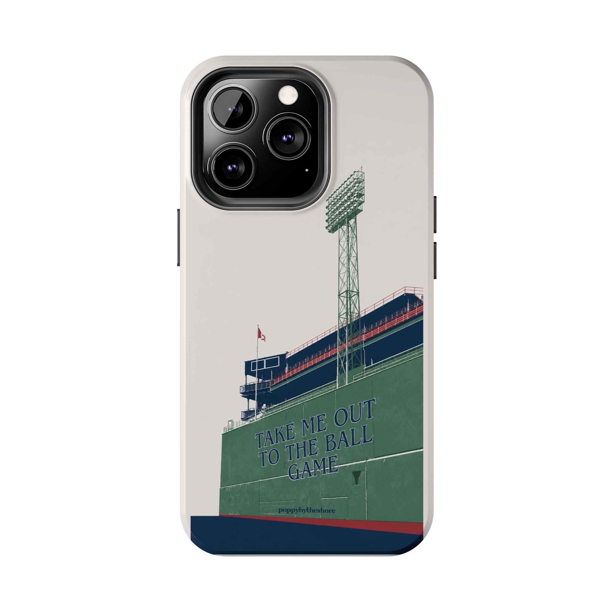 Poppy at the Ballpark Phone Case