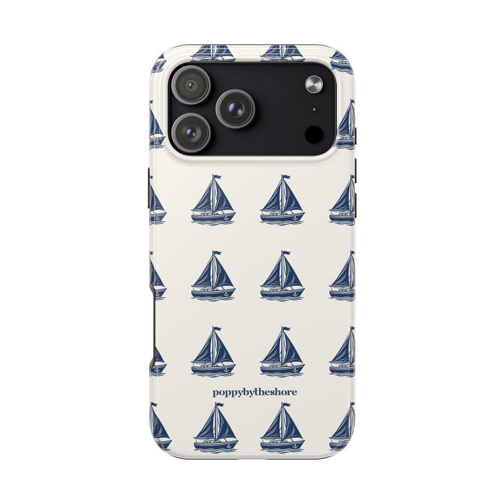 Poppy Sailboat Phone Case