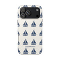 Poppy Sailboat Phone Case