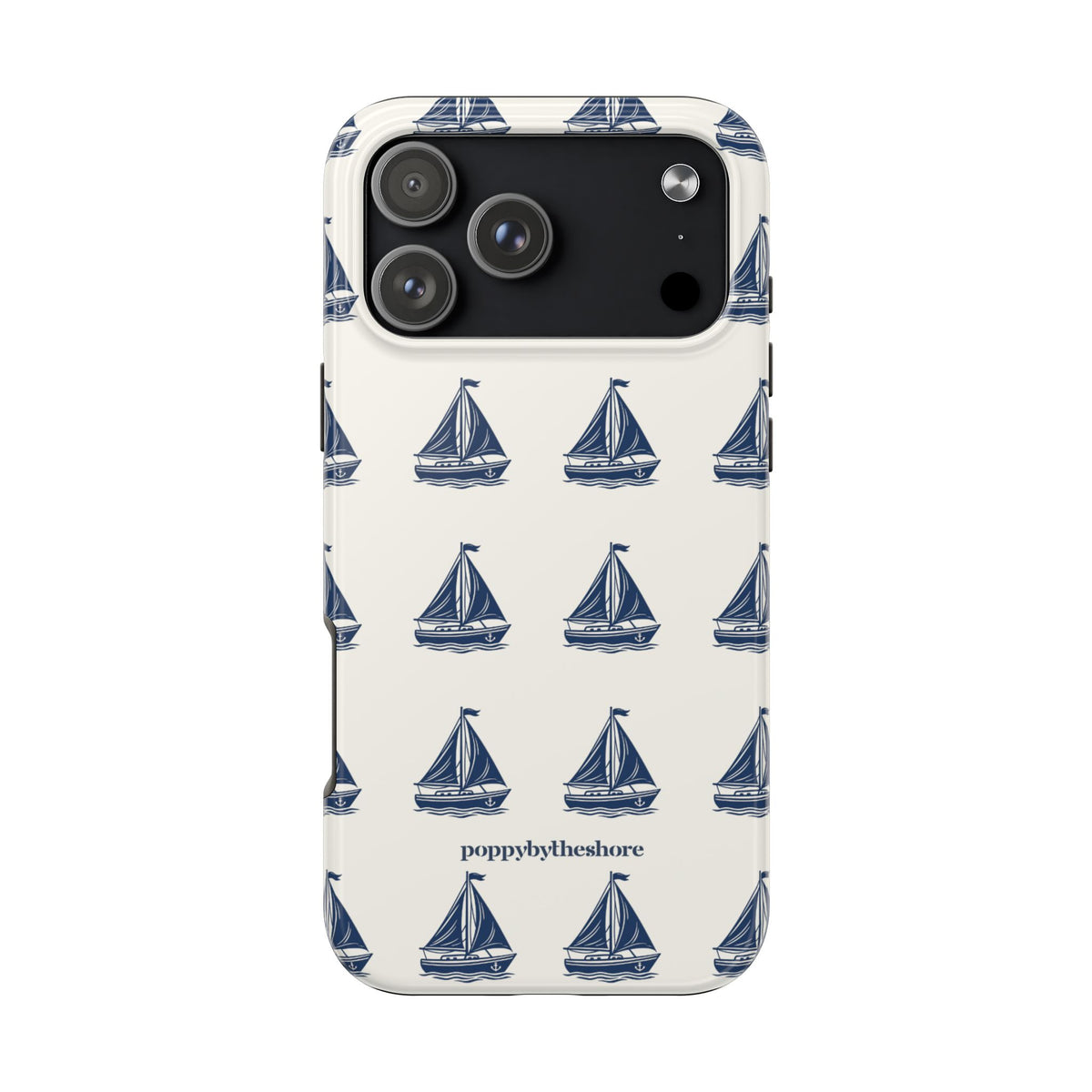 Poppy Sailboat Phone Case
