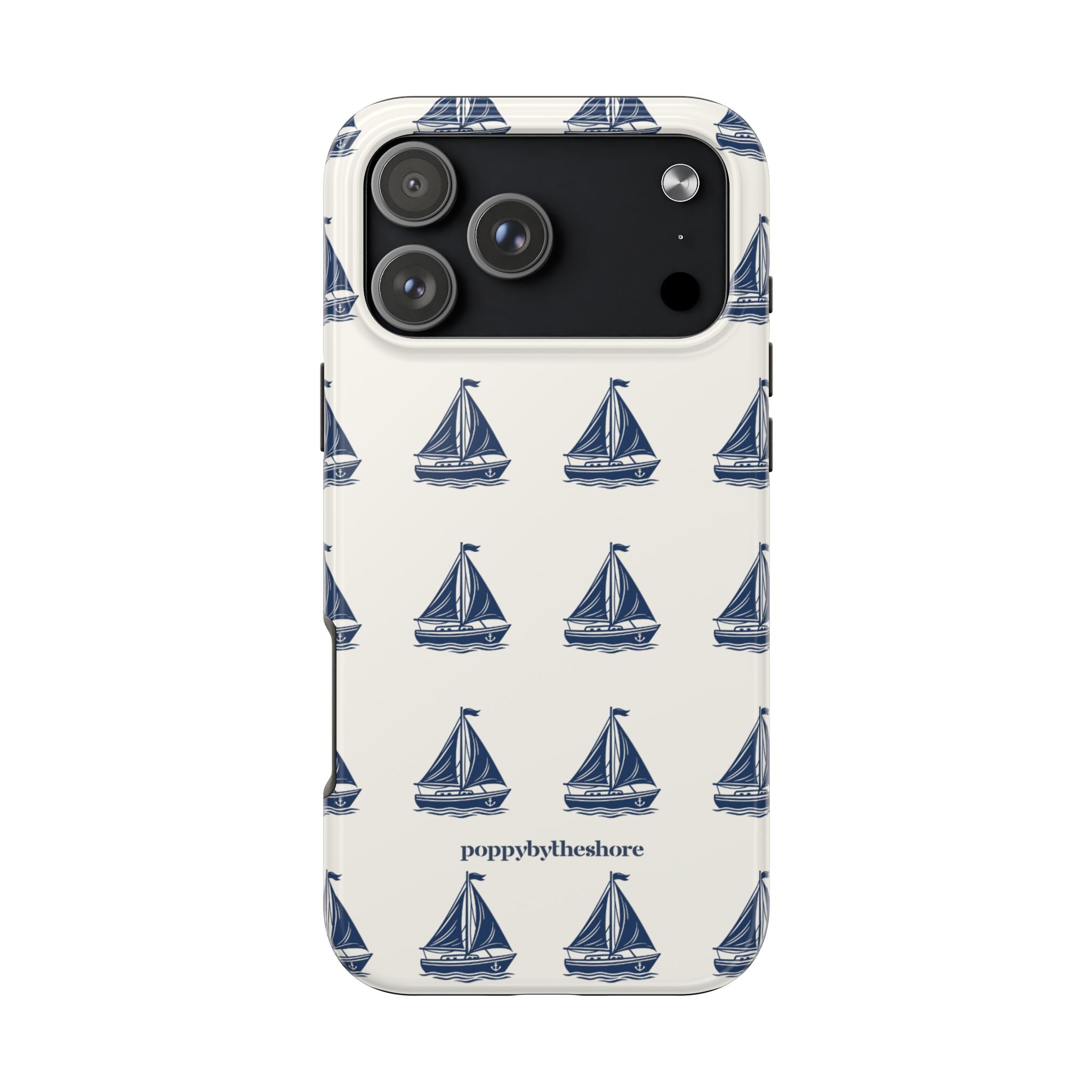 Poppy Sailboat Phone Case