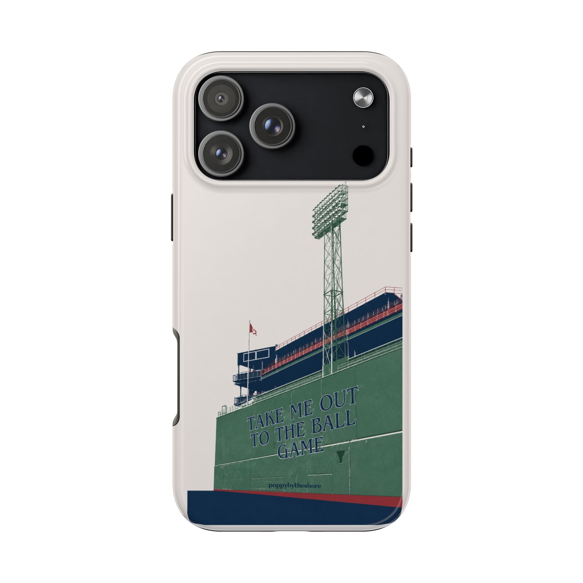 Poppy at the Ballpark Phone Case