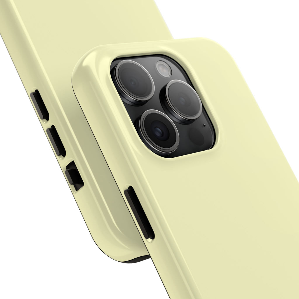 Poppy "Oar"iginals Minimalist Light Yellow Phone Case