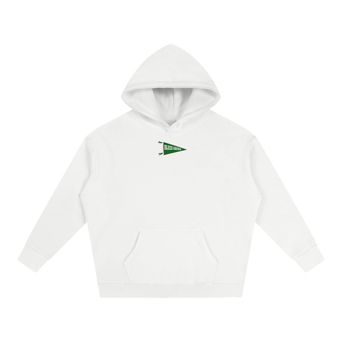 Poppy Bleed Green Hoodie