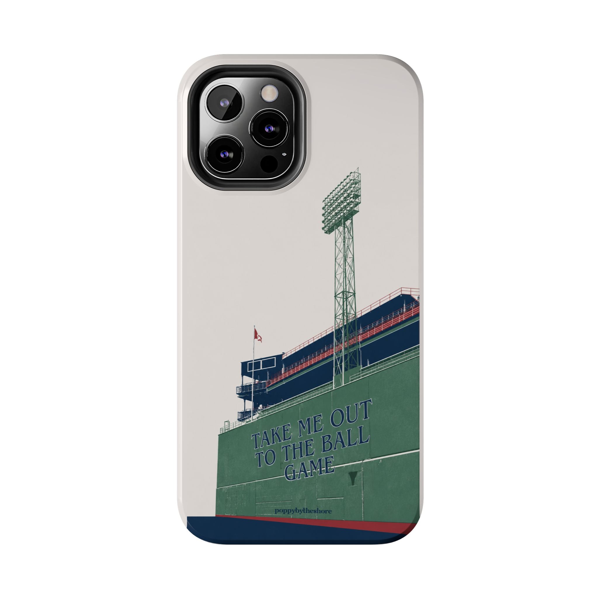 Poppy at the Ballpark Phone Case