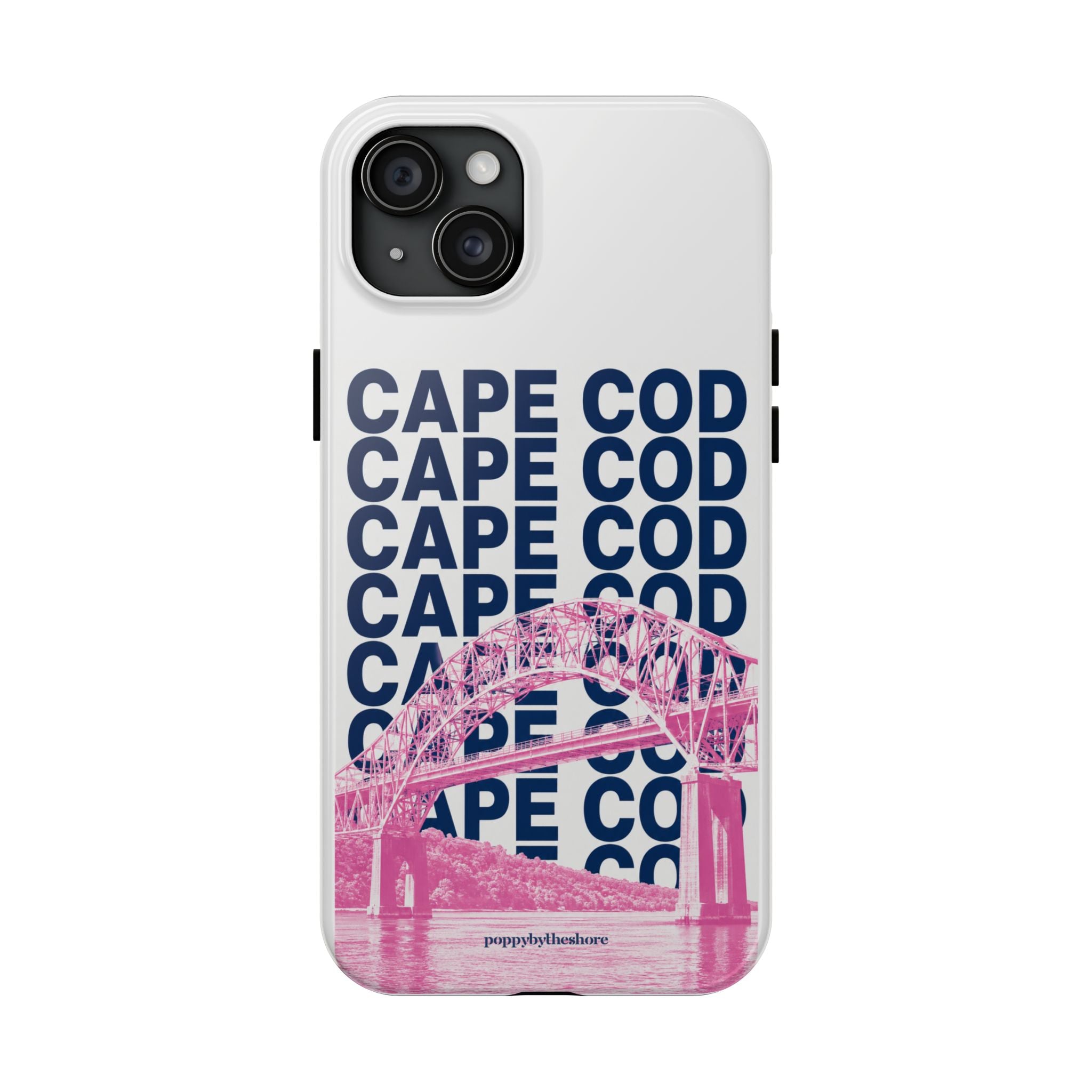 Poppy Over the Bridge Phone Case