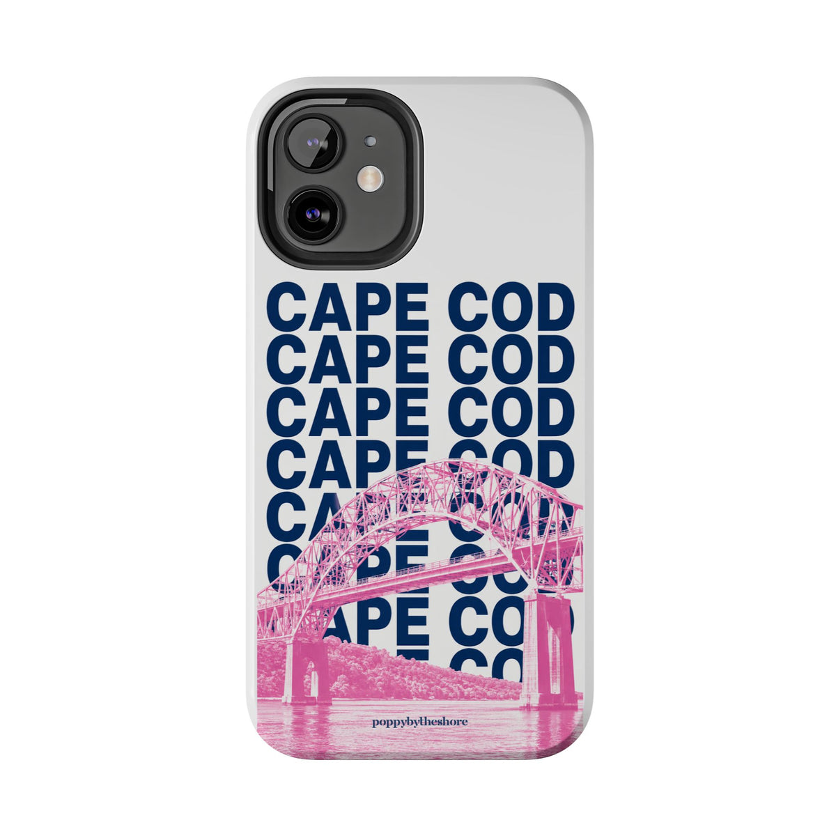 Poppy Over the Bridge Phone Case