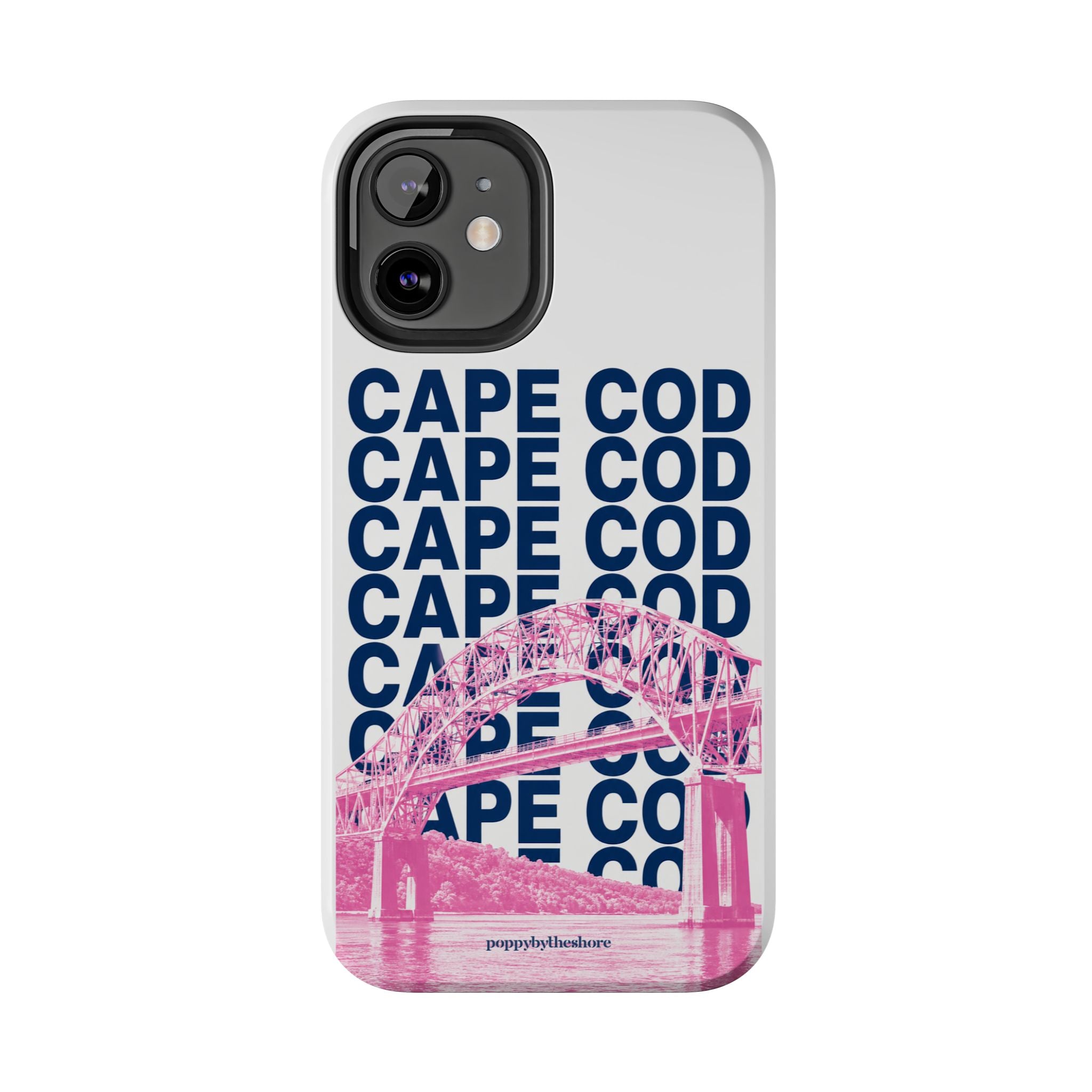 Poppy Over the Bridge Phone Case