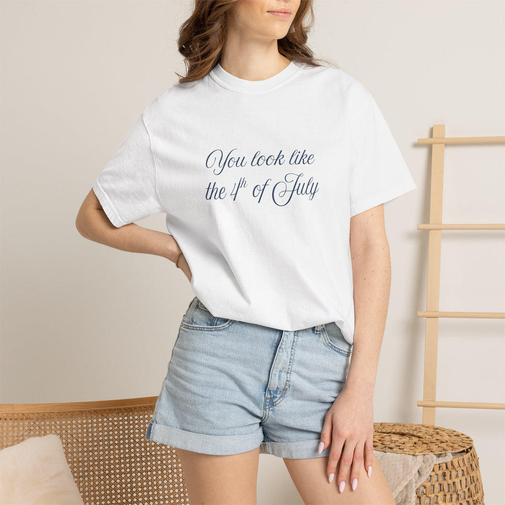 Hot Dogs Love Poppy Tee