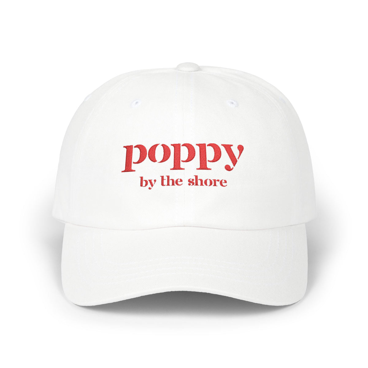 Poppy Heritage Cap - Red Embroidery