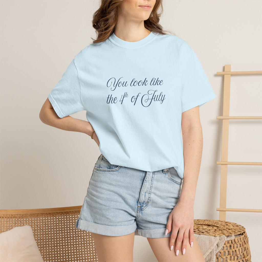 Hot Dogs Love Poppy Tee