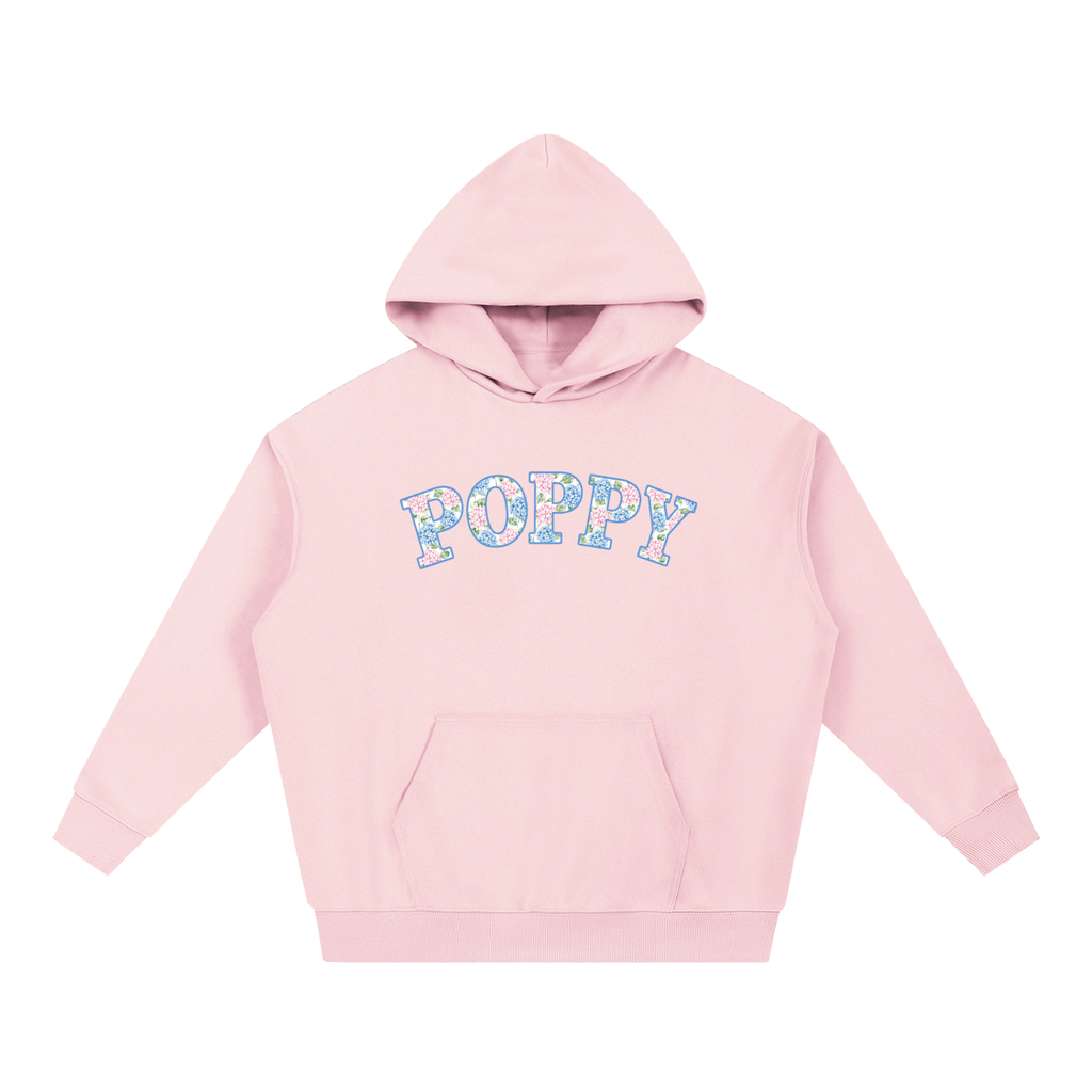 Poppy Hydrangea Hoodie
