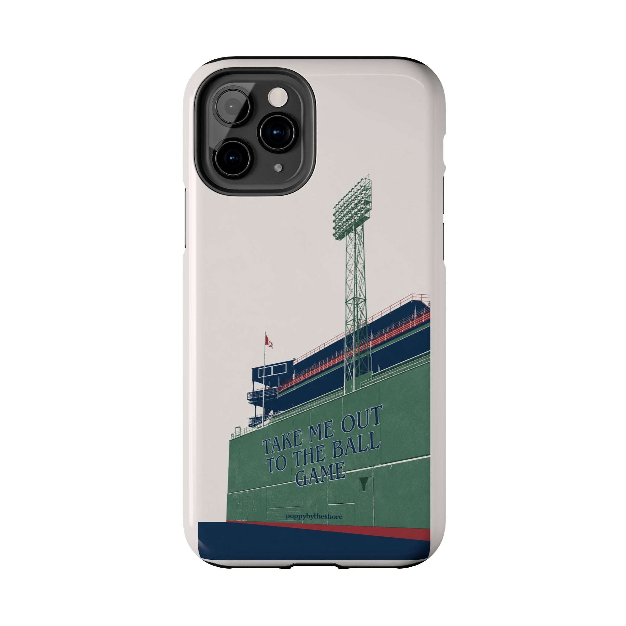 Poppy at the Ballpark Phone Case