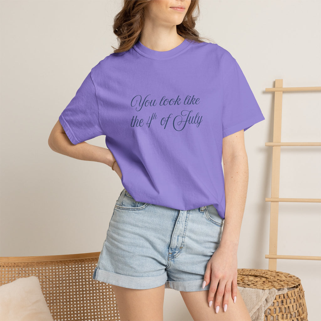 Hot Dogs Love Poppy Tee
