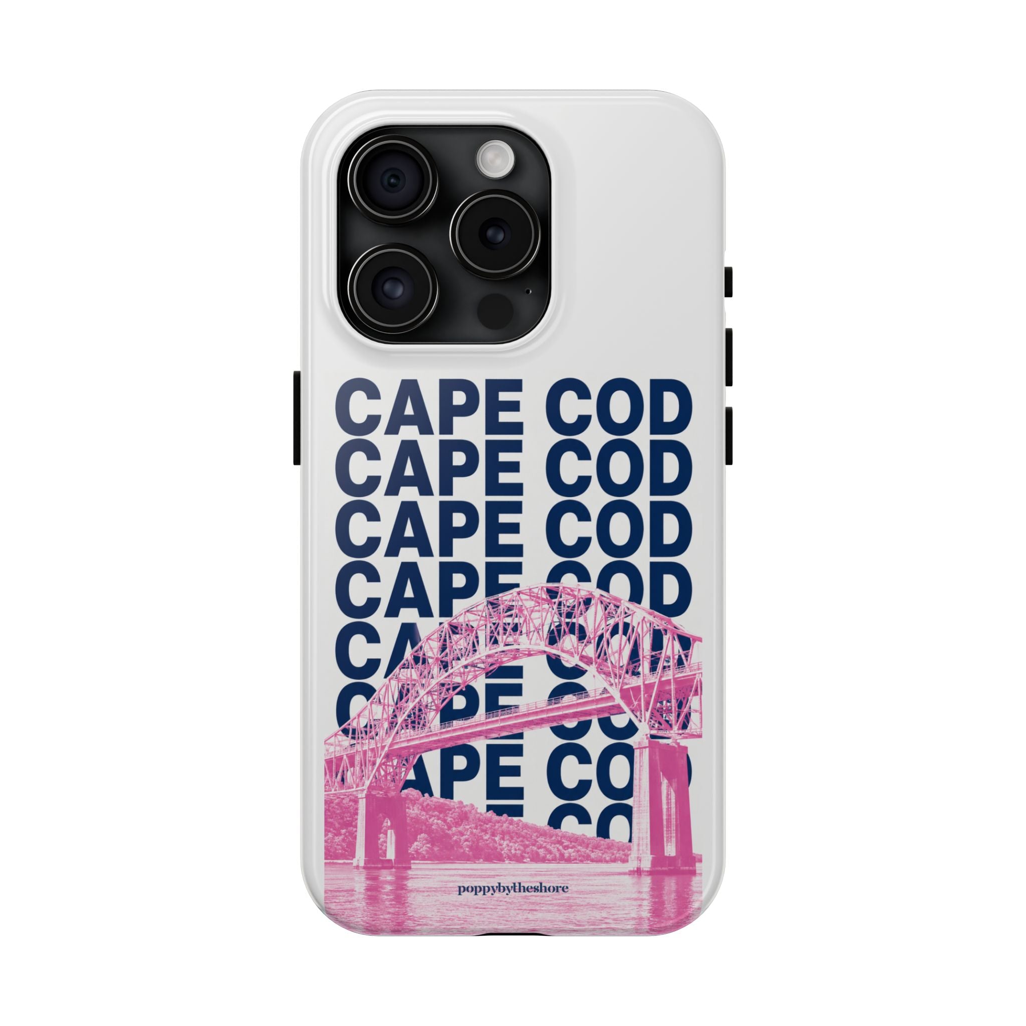 Poppy Over the Bridge Phone Case