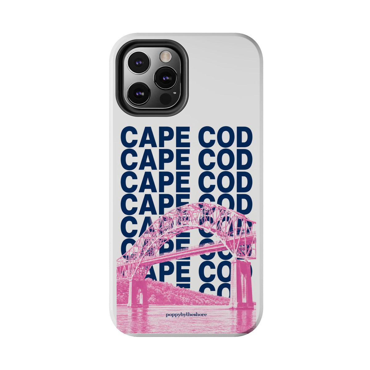 Poppy Over the Bridge Phone Case