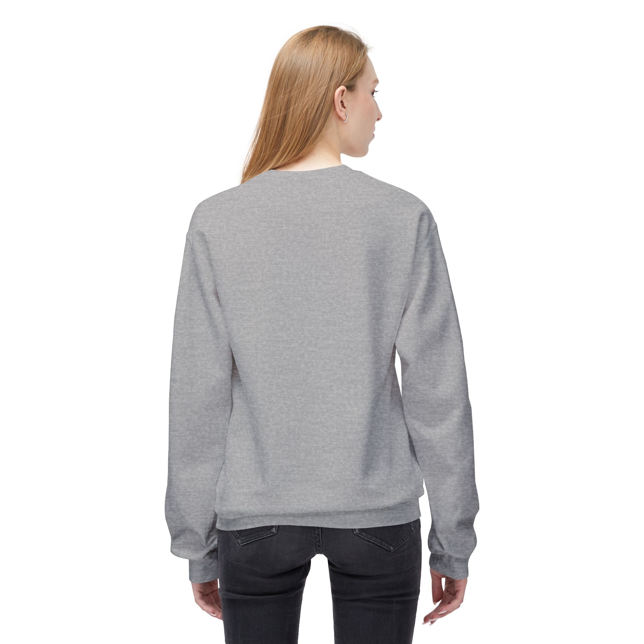 Poppy Hydrangea Print Crew