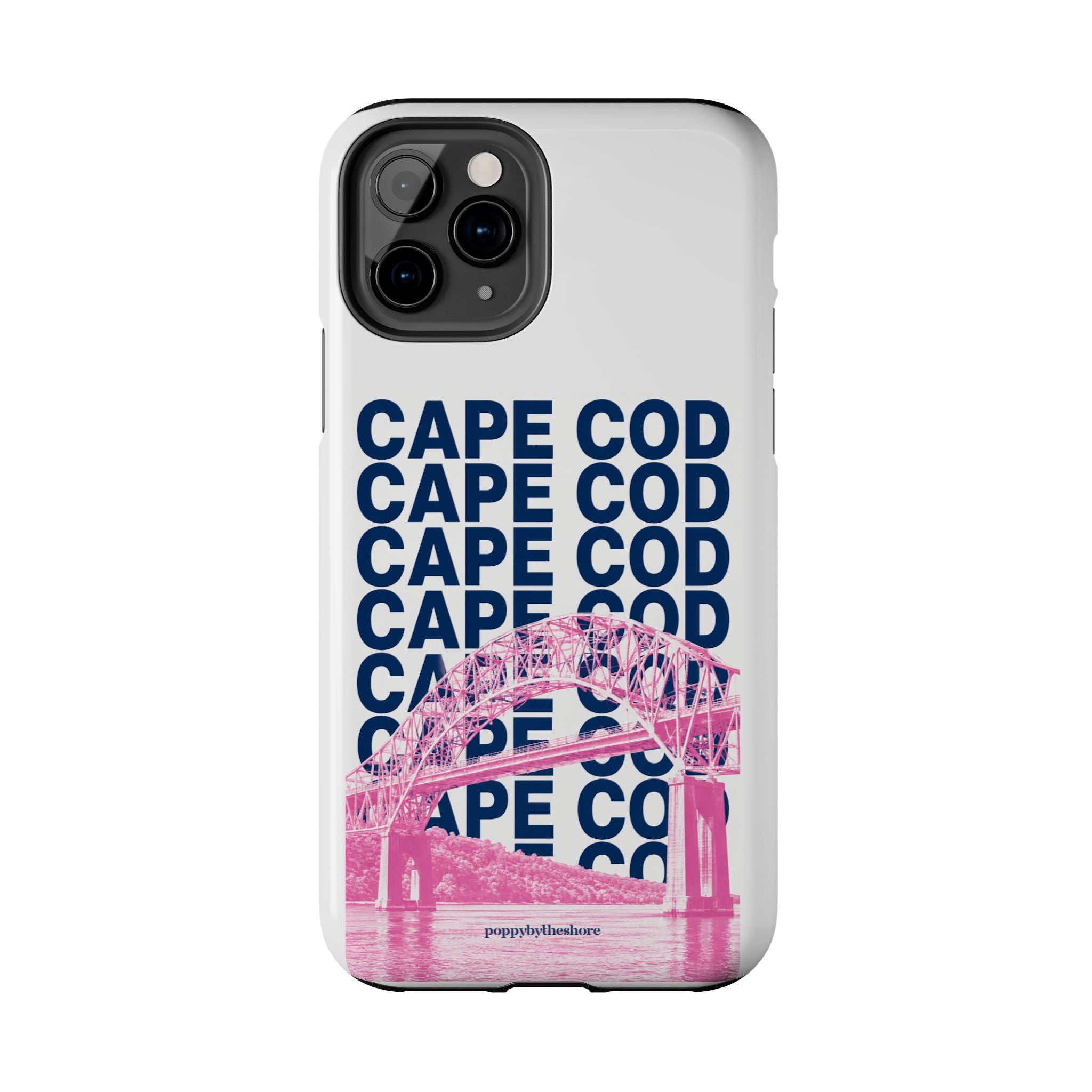 Poppy Over the Bridge Phone Case