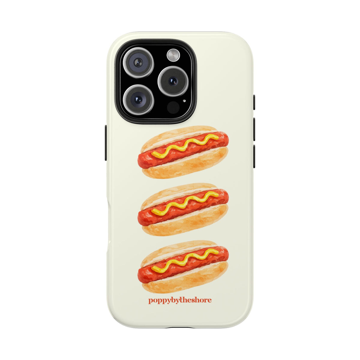 Poppy Hot Dog Phone Case