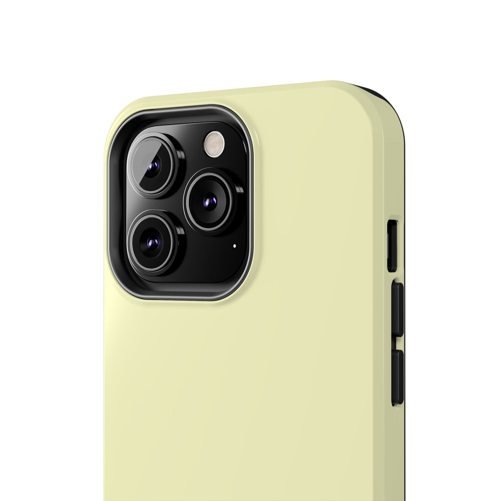 Poppy "Oar"iginals Minimalist Light Yellow Phone Case