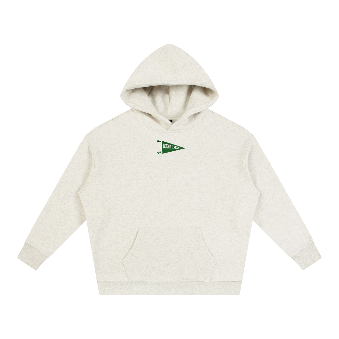 Poppy Bleed Green Hoodie