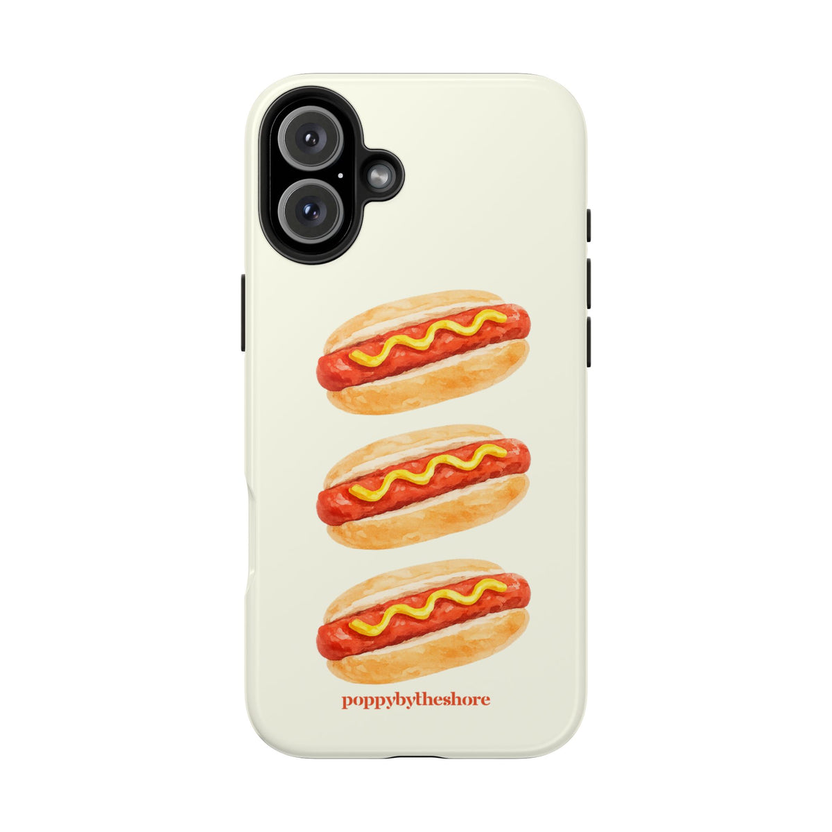 Poppy Hot Dog Phone Case