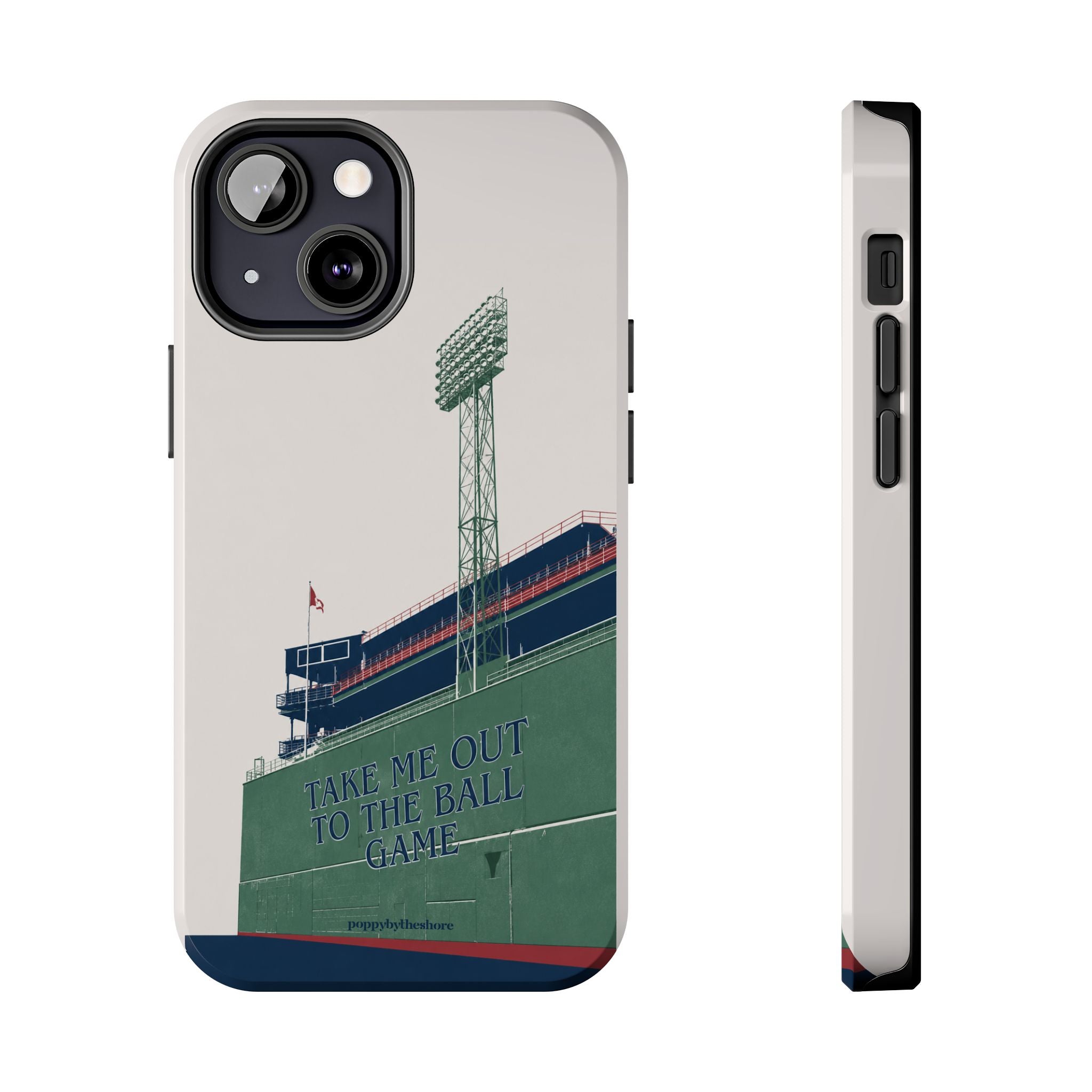 Poppy at the Ballpark Phone Case