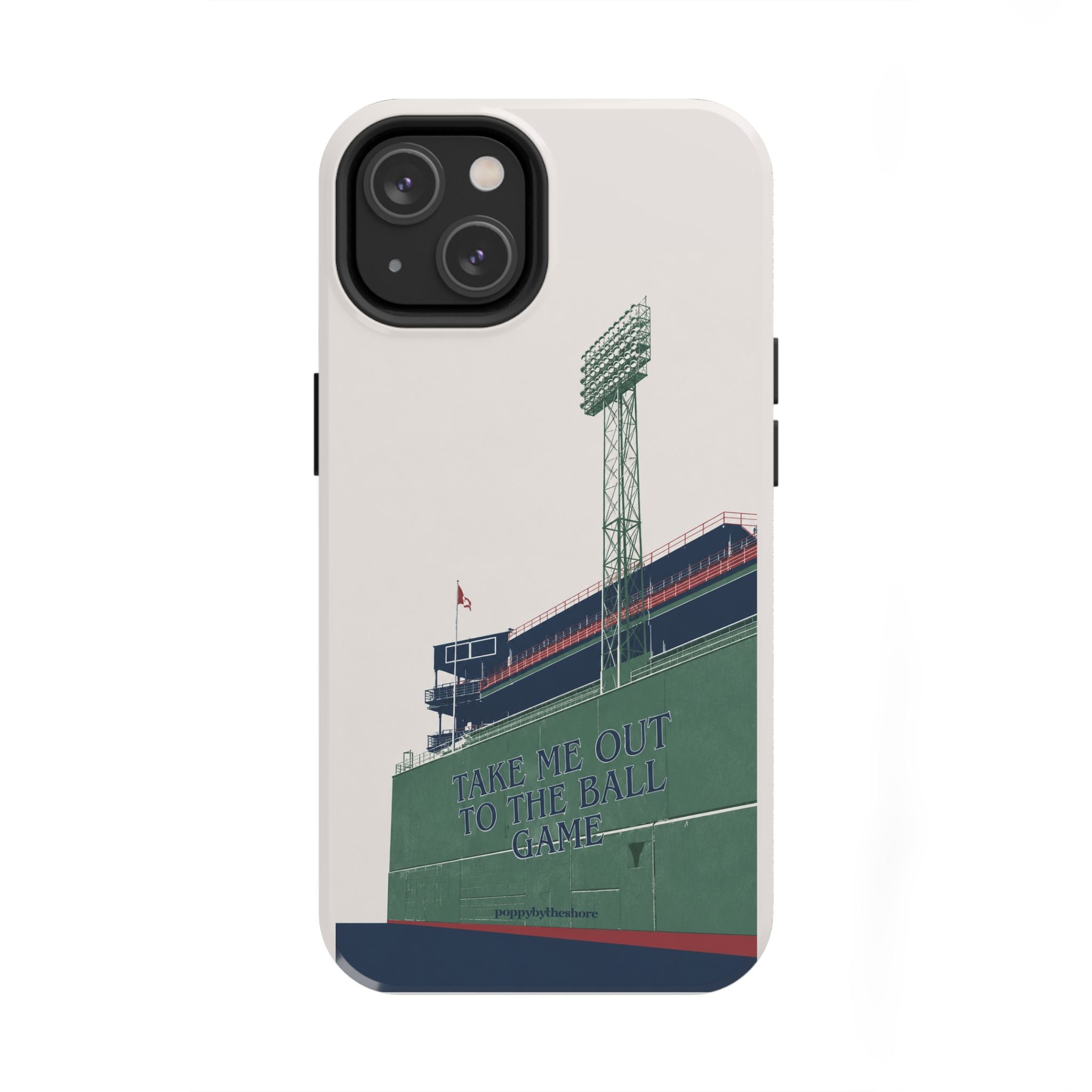 Poppy at the Ballpark Phone Case