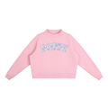 Poppy Hydrangea Mock-Neck Sweatshirt