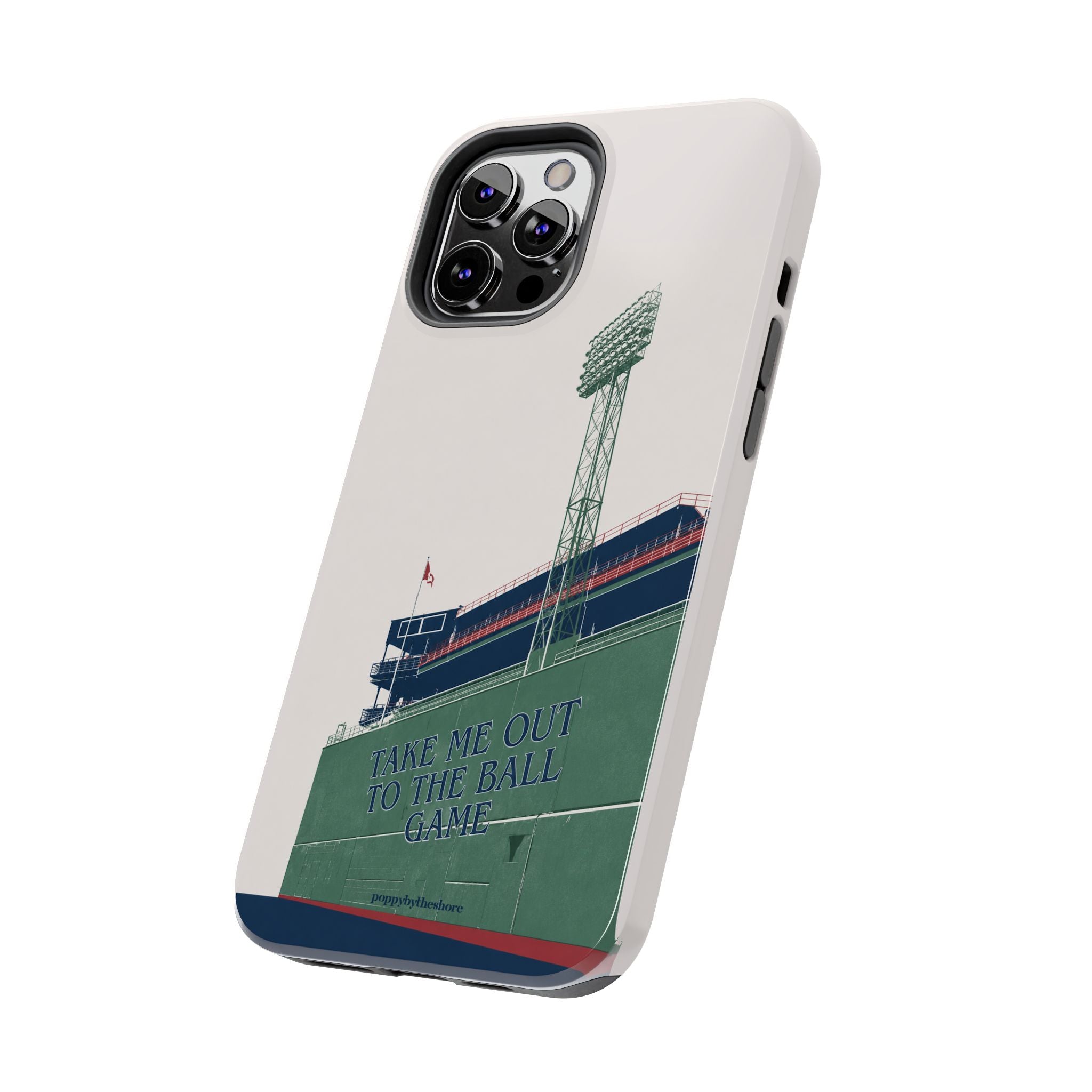 Poppy at the Ballpark Phone Case